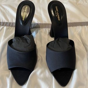 Saint Laurent Mule, black, 41